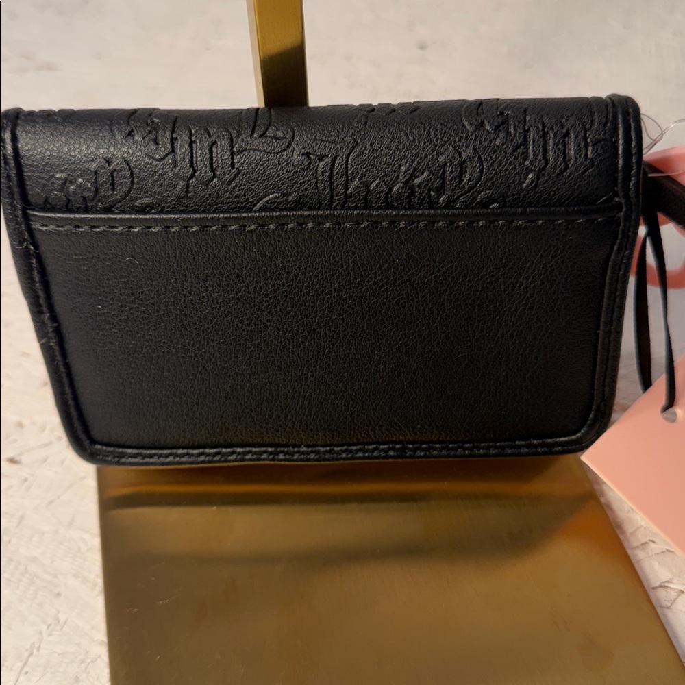 Juicy couture sequin, black and pink NWT wallet 4 card holders, inside zipper. - Picture 3 of 7